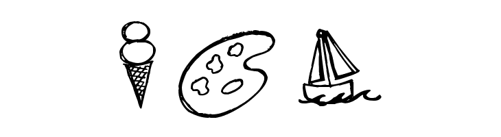 Pea Stacy's New Doodles  Free Fonts Download