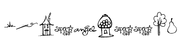 Pea Stacy's New Doodles  Free Fonts Download