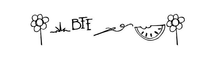 Pea Stacy's New Doodles  Free Fonts Download