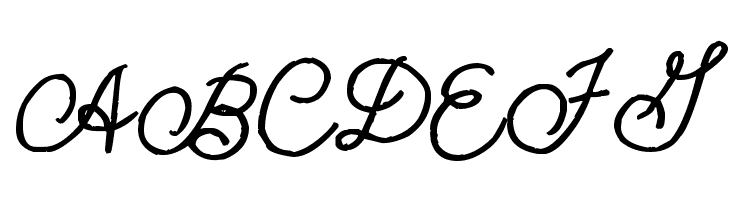 Pea NJH Script  Free Fonts Download