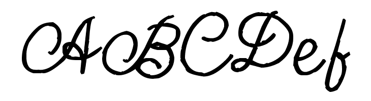 Pea NJH Script  Free Fonts Download