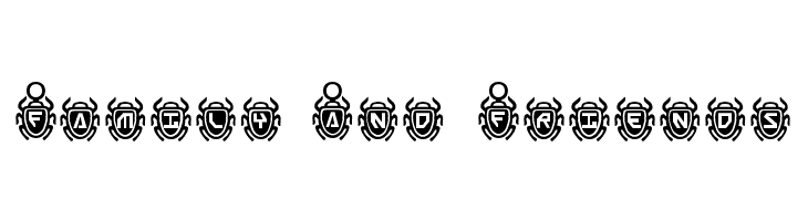 Scarab Border  Free Fonts Download