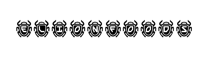 Scarab Border  Free Fonts Download