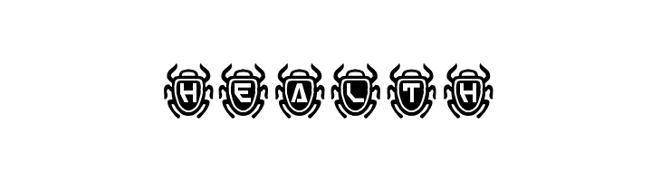 Scarab Border  Free Fonts Download