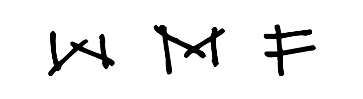 Pea Mary-Katie Skinny  Free Fonts Download