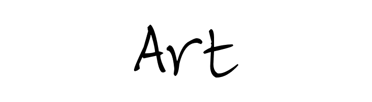 Pea Karen's Print  Free Fonts Download
