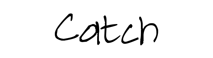 Pea Karen's Print  Free Fonts Download