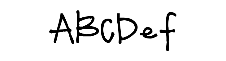 Pea Sugar Noodles  Free Fonts Download