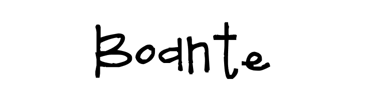 Pea Sugar Noodles  Free Fonts Download