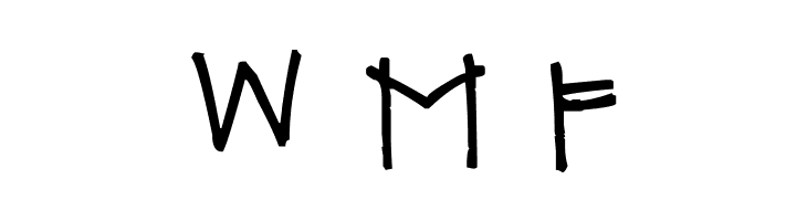 Pea Sugar Noodles  Free Fonts Download