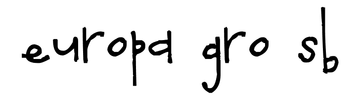 Pea Sugar Noodles  Free Fonts Download