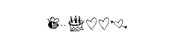 Pea Tisha's Doodles  Free Fonts Download