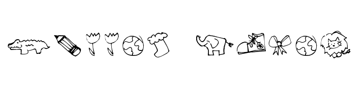 Pea Tisha's Doodles  Free Fonts Download