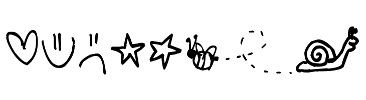 Pea Lauren Doodles  Free Fonts Download