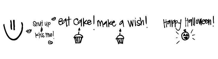 Pea Lauren Doodles  Free Fonts Download