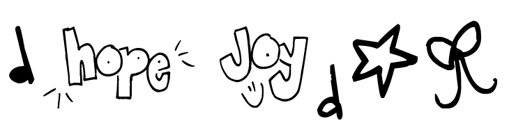 Pea Lauren Doodles  Free Fonts Download