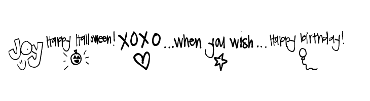 Pea Lauren Doodles  Free Fonts Download