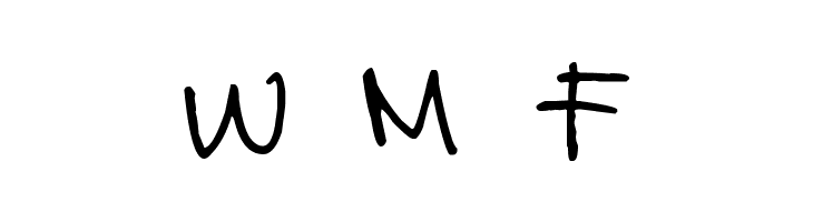 Pea Chris in a Hurry  Free Fonts Download