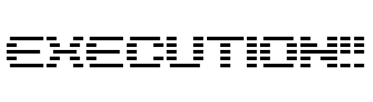 D3 DigiBitMapism type A wide  Free Fonts Download