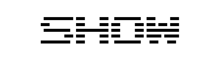 D3 DigiBitMapism type A wide  Free Fonts Download