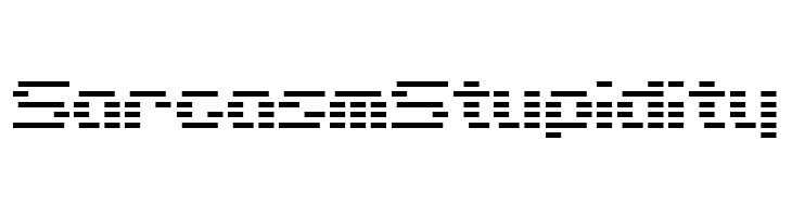 D3 DigiBitMapism type A wide  Free Fonts Download