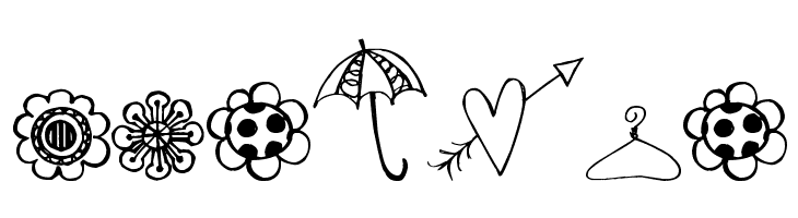 Pea Stacy's Doodles  Free Fonts Download