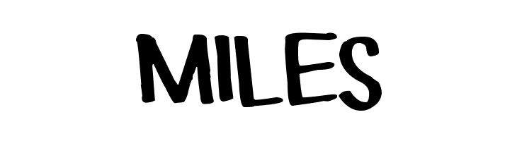 Pea Missy with a Marker  Free Fonts Download