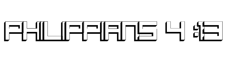 Konstructiv 3D  Free Fonts Download