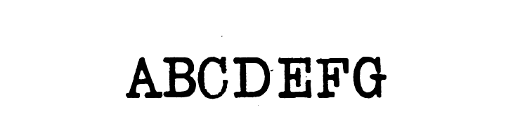 SENTA Schreibmaschine  Free Fonts Download