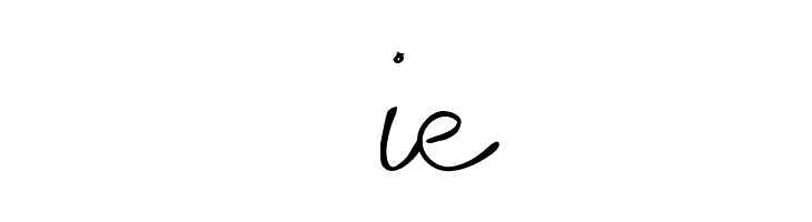 writing something by hand_FREE-version  Free Fonts Download