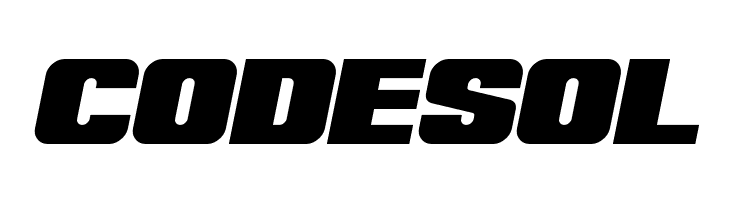 CODESOL Super Retro M54 Italic Font