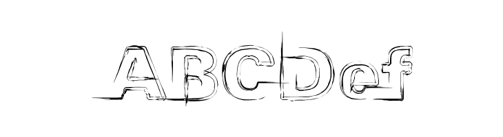 Distopia Black Outlines  Free Fonts Download