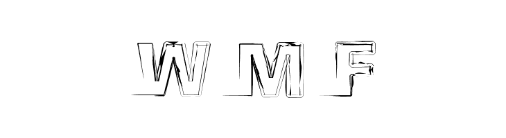 Distopia Black Outlines  Free Fonts Download