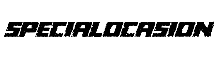 Colossus Expanded Italic  Free Fonts Download