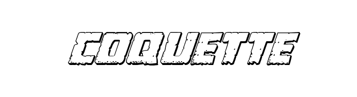 Colossus 3D Italic  Free Fonts Download