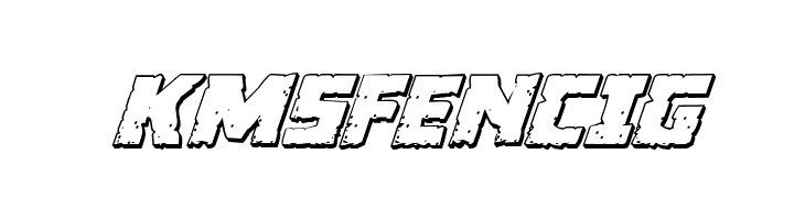 Colossus 3D Italic  Free Fonts Download