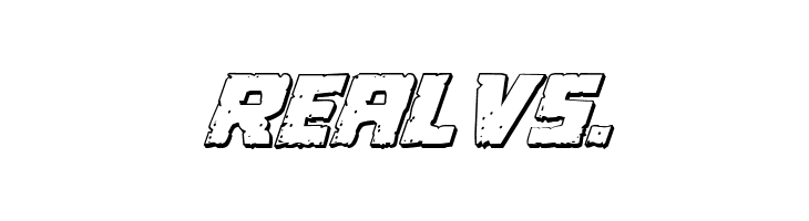 Colossus 3D Italic  Free Fonts Download