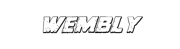 Colossus 3D Italic  Free Fonts Download