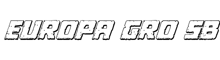Colossus 3D Italic  Free Fonts Download