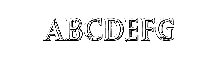 Augustus Beveled  Free Fonts Download