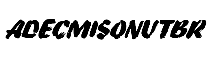 DS BroadBrush  Free Fonts Download