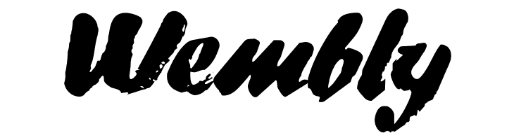 DS BroadBrush  Free Fonts Download