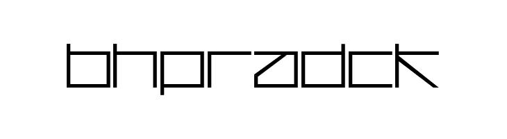 bhpradck Cubos Font