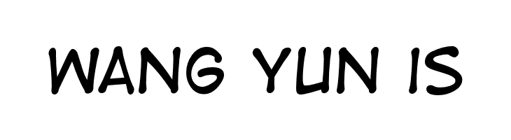 wang%2Byun%2Bis DigitalStripBB Font