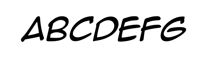 AnimeAce2.0BB-Italic  Free Fonts Download