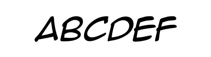 AnimeAce2.0BB-Italic  Free Fonts Download