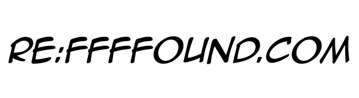 AnimeAce2.0BB-Italic  Free Fonts Download