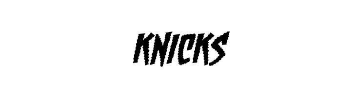 Chainsawz BB Italic  Free Fonts Download