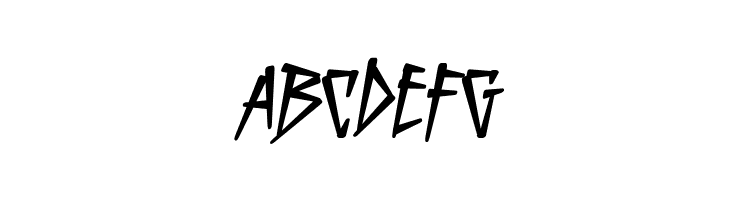 KillCrazyBB-Italic  Free Fonts Download