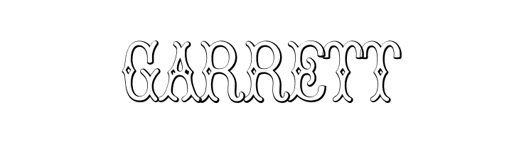 BruceDoublePicaBeveled  Free Fonts Download